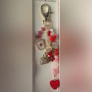 Eye Candy Heart Charms Key Holder